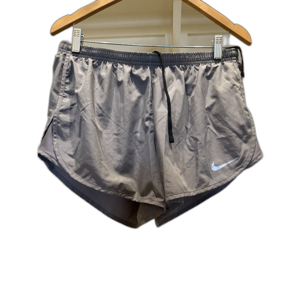 Nike Dri-Fit Grey Running Shorts Womens L